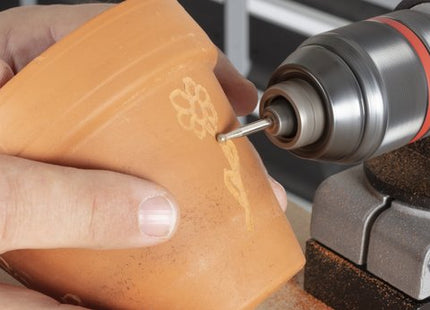 Set 3 Muelas De Diamante Esféricas Y Cónicas 5988000 Wolfcraft