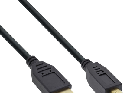 Cable Inline Usb 2.0 Tipo A Macho A B Macho Negro 10m