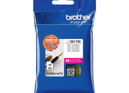 EAN 4977766767651 - Brother LC-3617M cartucho de tinta 1 pieza(s) Original Rendimiento estándar Magenta imagen 1
