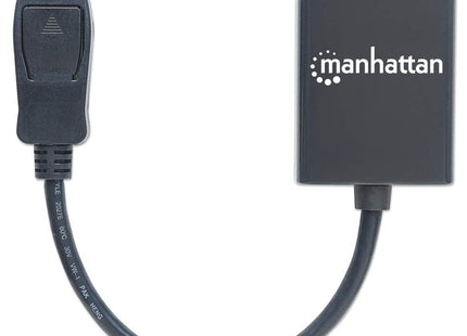EAN 0766623151962 - Manhattan 151962 adaptador de cable de vídeo 0,15 m DisplayPort VGA (D-Sub) Negro imagen 4
