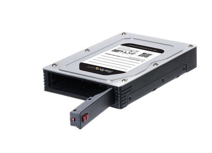 EAN 0065030874434 - StarTech.com 25SATSAS35HD panel bahía disco duro 8,89 cm (3.5") Panel de instalación Negro, Plata imagen 2