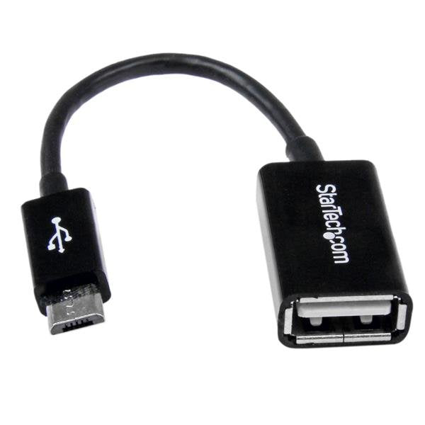 EAN 0065030848381 - StarTech.com UUSBOTG cable USB USB 2.0 0,127 m Micro-USB B imagen 1