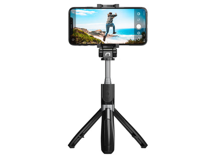 Palo Selfie Natec Alvito Bt 4.0 Inalambrico Tripode Negro
