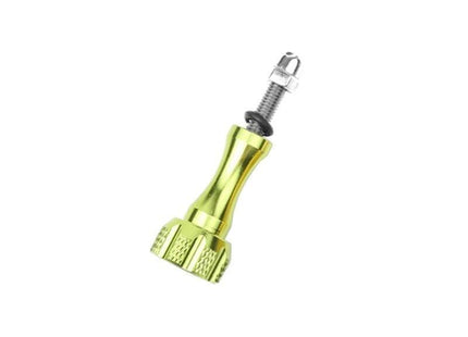 Accesorio Cámara Deportiva Set Tornillos De Aluminio Cnc 1/4  Verde