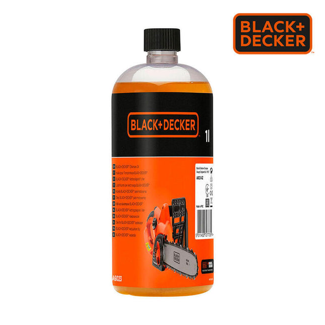 Aceite Ecologico Bio 1l Para Motosierra A6023-Qz Black+Decker
