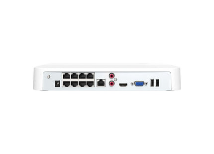 Tenda 4k Poe Nvr H.265+ 8 Canales Grabador De Vigilancia