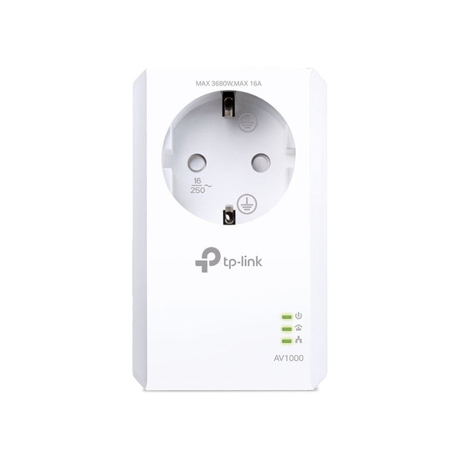 Tp-Link Tl-Pa7017p Adaptador De Red Powerline Gigabit Con Enchufe