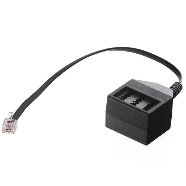 Adaptador Helos 6p4c Enchufe / Tae Nfn Triple Enchufe