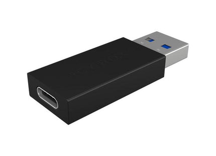 Adaptador Icy Box Usb 3.2 Gen 2 Ib-Cb015, Usb-A Macho > Usb-C Hembra Negro 60321