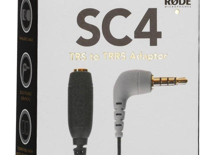 Adaptador Rode Sc4 3,5mm Trs A Trrs Para Smartlav