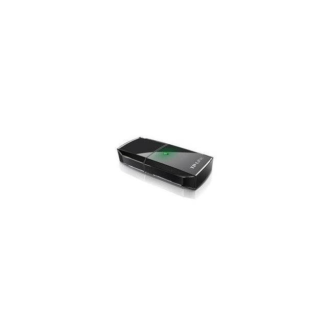 Adaptador Usb 2.0 Dual Band Wifi Ac600 2.4 Ghz Y 5ghz Tp Link Negro