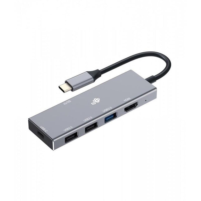 Adaptador Usb C De Tb Hdmi Usbx2 Pd Sd/Tf