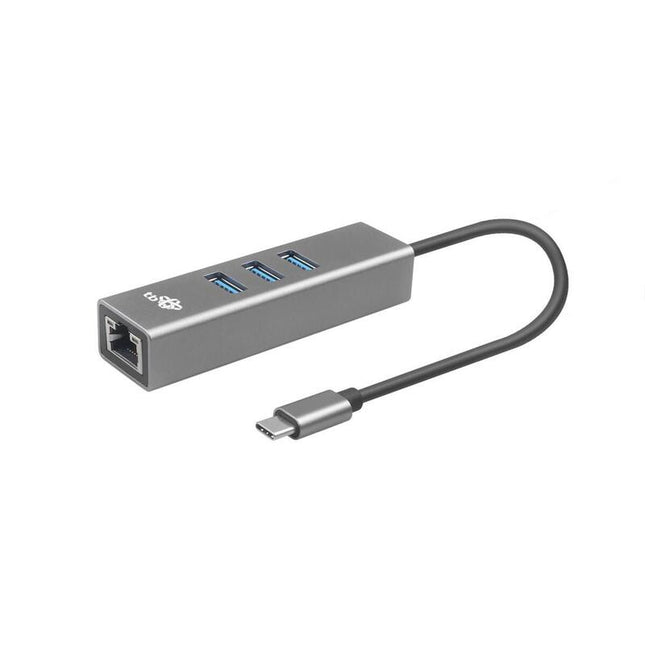 Adaptador Usb C - Rj45, 3xusb - Rj45 - 1000mb/
