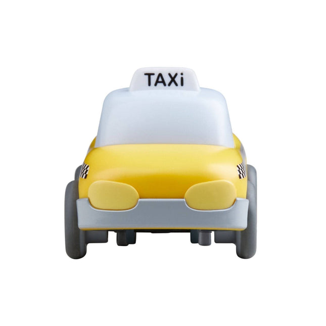 Haba Kullerbü - Taxi, Vehículo De Juguete Antracita/Blanco (Mate) 1306677001