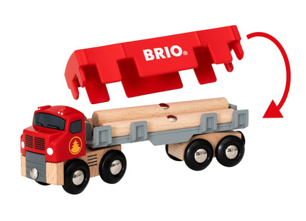 Brio Transportador De Madera Con Carga Magnética, 33657
