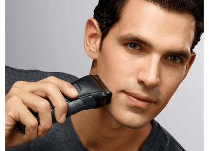 Afeitadora Braun Serie 3 301s Color Negra Inlambrica Recargable