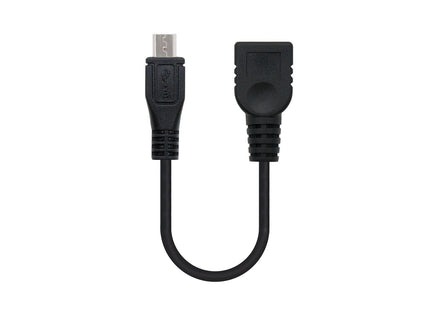 Nanocable Cable Micro Usb 2.0 Otg Macho A Usb-A Hembra 15cm