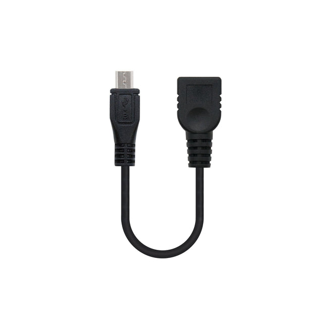 Nanocable Cable Micro Usb 2.0 Otg Macho A Usb-A Hembra 15cm