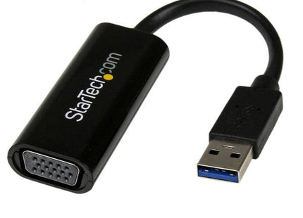EAN 0065030854870 - StarTech.com USB32VGAES Adaptador gráfico USB 1920 x 1200 Pixeles Negro imagen 1