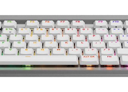 Teclado Ingles Logitech G G515 Juego Rf Wireless + Bluetooth Qwerty Ee.Uu. Blanco