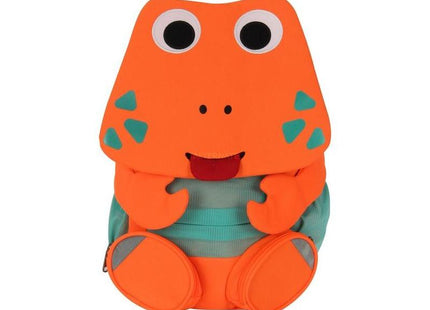 Affenzahn Big Friend Crab Neon, Mochila (Naranja/Menta )Afz-Nel-002-038