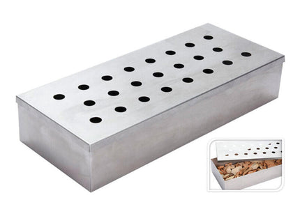 Ahumador Portátil De Acero Inoxidable 45x24x10cm Vaggan