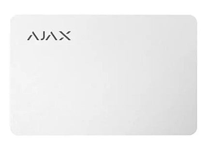 Ajax Ajax-Pass-Wh-10u Ajax Pass. Tarjeta Desfire® Compatible Con Keypad Plus. Color Blanco. Pack De 10ud