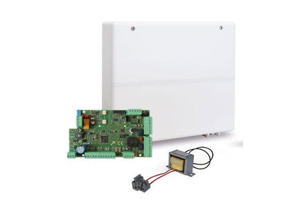 Alarma Amc X824. 8 Zonas Ampliable A 24 + Caja + Placa + Fuente Alimentación