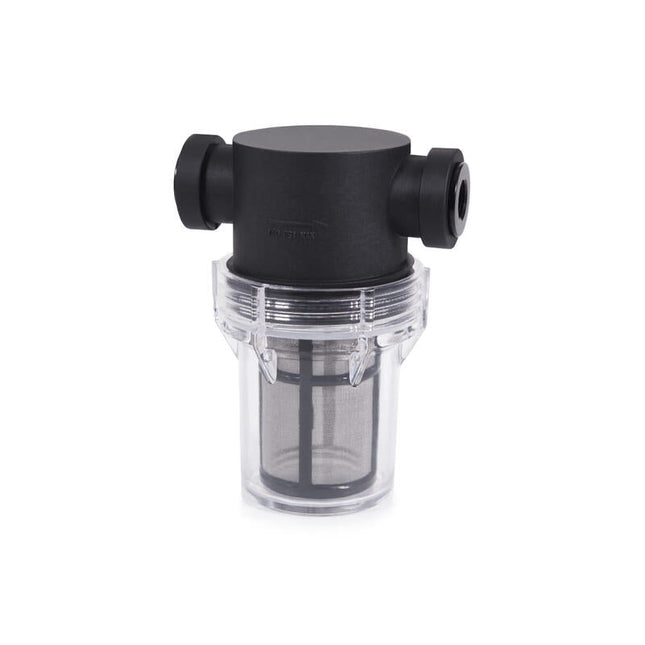 Alphacool Es Big Filtro De Partículas Inline 2x G1/4" It/Ig Negro/Transparente, Para El Circuito De Refrigeración 29145