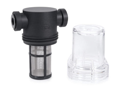 Alphacool Es Big Filtro De Partículas Inline 2x G1/4" It/Ig Negro/Transparente, Para El Circuito De Refrigeración 29145