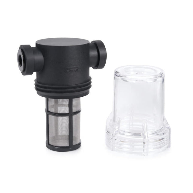 Alphacool Es Big Filtro De Partículas Inline 2x G1/4" It/Ig Negro/Transparente, Para El Circuito De Refrigeración 29145