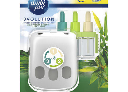 Ambipur 3volution Aparato+Recambio Japan Tatami 21ml
