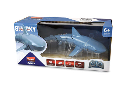 Amewi Rc Toys Sharky Tiburón Azul Li-Po Batería 300mah/6+