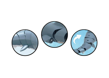 Amewi Rc Toys Sharky Tiburón Azul Li-Po Batería 300mah/6+