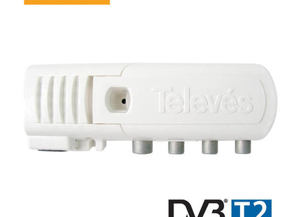 Amplificador De Vivienda Tdt 2 Generación "Cei" Televes