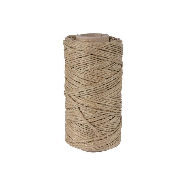 Apli Bobina De Cuerda De Cáñamo 80m 100gr Marrón