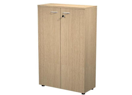 Artexport Armario Medio Presto Con Puertas 2 Estantes 22mm Regulables Con Trasera Roble