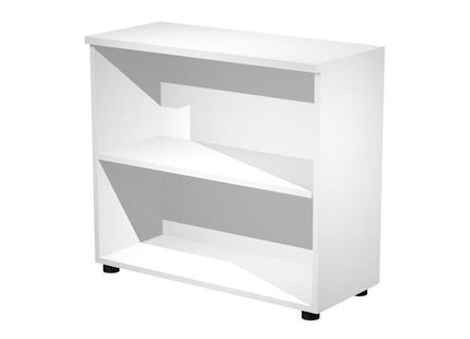 Artexport Estantería Baja Presto Abierta 1 Estante 22mm Regulable Con Trasera Blanco