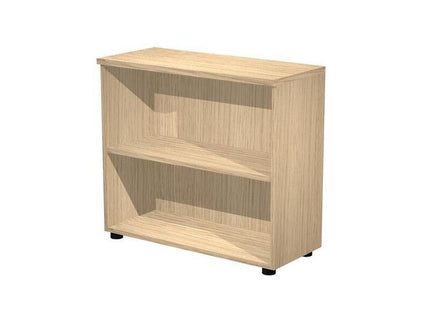 Artexport Estantería Baja Presto Abierta 1 Estante 22mm Regulable Con Trasera Roble