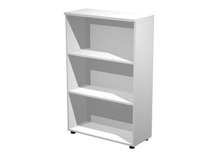 Artexport Estantería Media Presto Abierta 2 Estantes 22mm Regulables Con Trasera Blanco