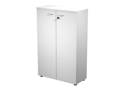 Artexport Pareja De Puertas Para Estantería Media Presto 18mm Con Cerradura Blanco