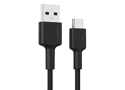 Aukey Cb-Ca2 Cable Usb C-Usb 3.1 De Carga Rápida  Pcf  Afc  2m  5 Gb/S  3a  60w Pd  20v