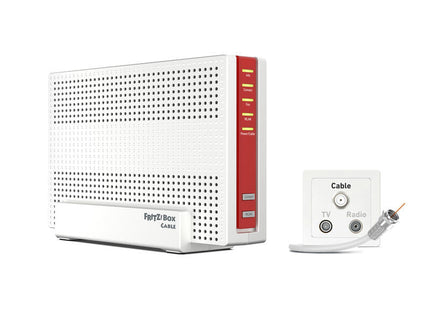 Avm Fritz! Box 6690 Ax  Cable 4x4 Wifi6,2xusb3.0,Glan