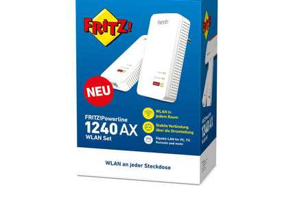 Avm Fritz! Kit Wlan Powerline 1240 Ax (Fritz!Powerline 1240 Ax + Fritz!Powerline 20003021