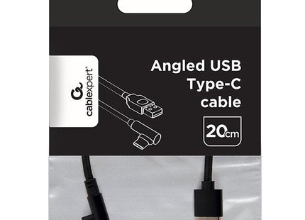 Gembird Cable Usb 2.0 Am-> Usb Type-C (M) 0.2m Negro Cc-Usb2-Amcml-0.2m