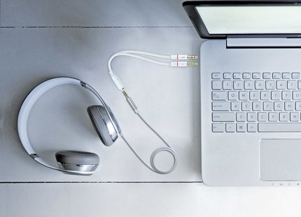 EAN 8433281009875 - Nanocable 10.24.1203 cable de audio 0,2 m 2 x 3.5mm 3,5mm imagen 4