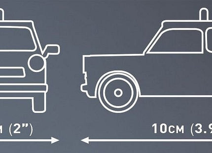 Cobi Trabant 601 Police, Toys De Diseño Cobi-24541