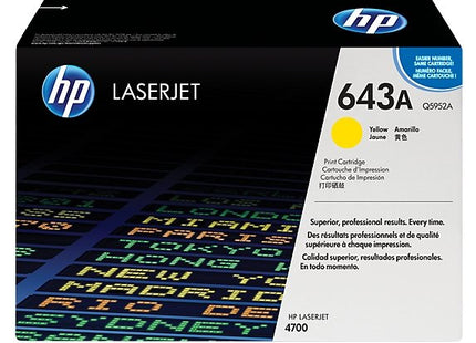 Tóner  Hp 643a Original Amarillo