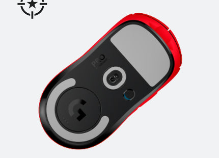 Mouse Logitech G Pro Superlight Wl Rojo