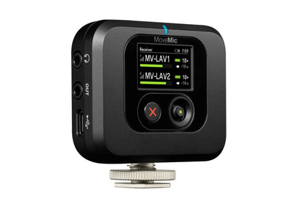 Shure Mv-R-Z6 Receptor Para Micrófono Inalámbrico Soporte Para Cámara